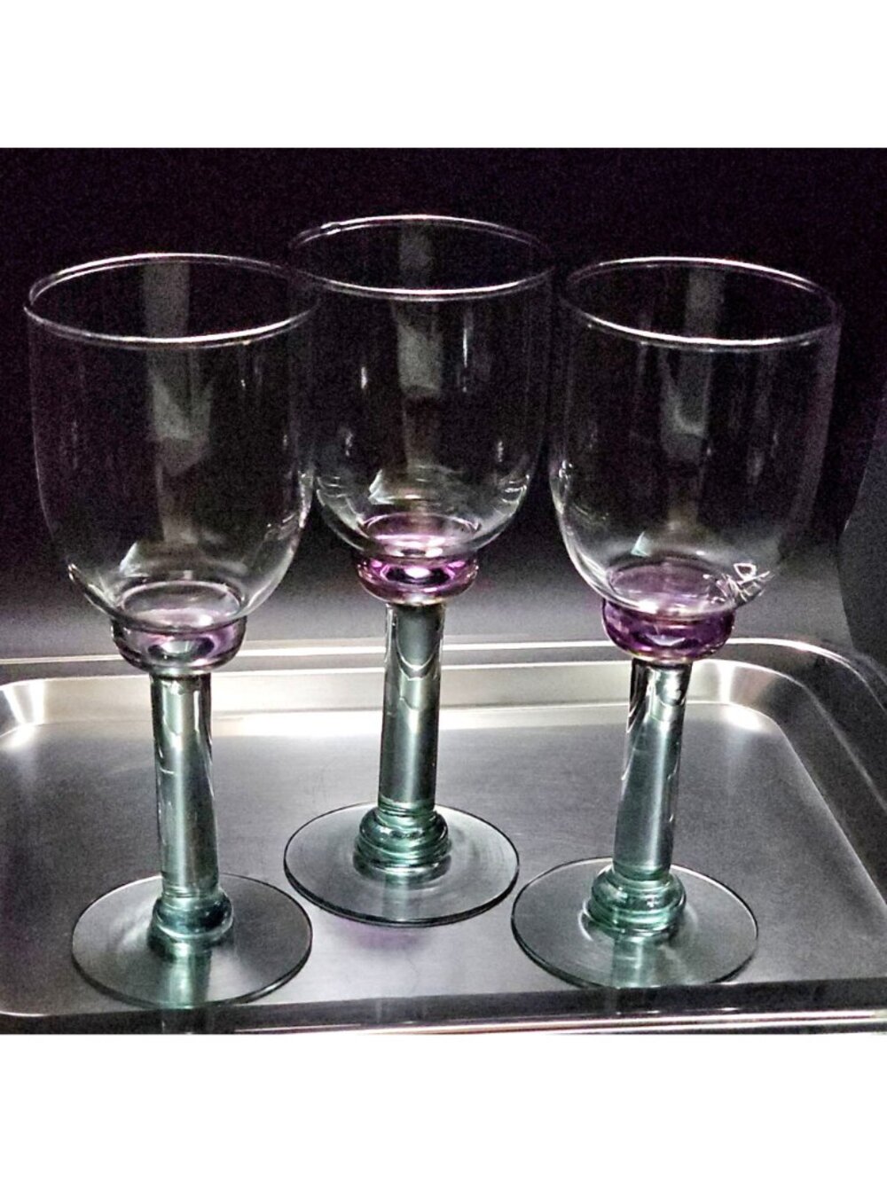 3 Pfaltzgraff Juniper Wine Glass 8.5" goblet  12oz - Picture 5 of 6